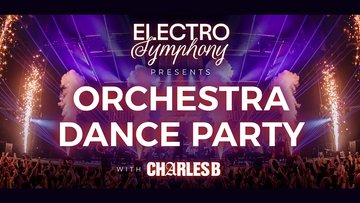 Electro symphony: orchestra dance party
