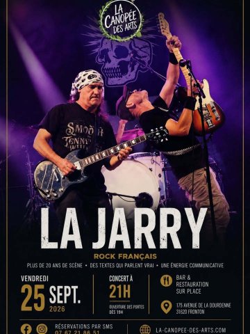 🎸⚡ • LA JARRY • ROCK FRANÇAIS À LA CANOPÉE ⚡🎸