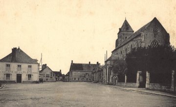 L'histoire des rues et bâtiments du centre-bourg d'Ingré