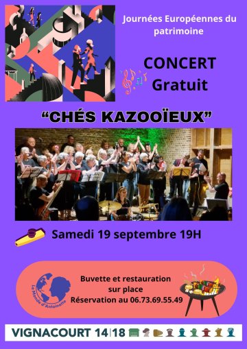 Chés Kazooïeux en concert
