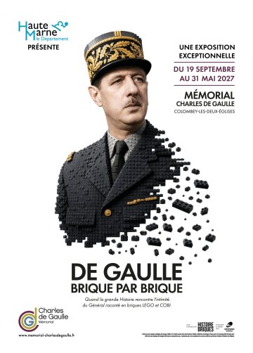 « De Gaulle en briques »