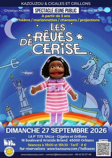 Spectacle jeune public "Les Rêves de Cerise"