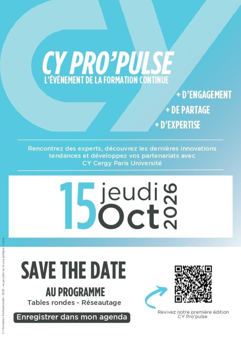 CY Pro'Pusle - l'évènement de la formation continue sur le territoire