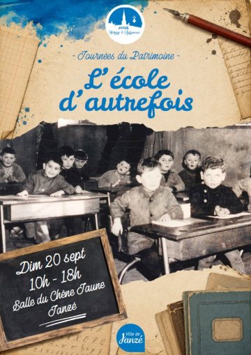 L'école d'autrefois à Janzé