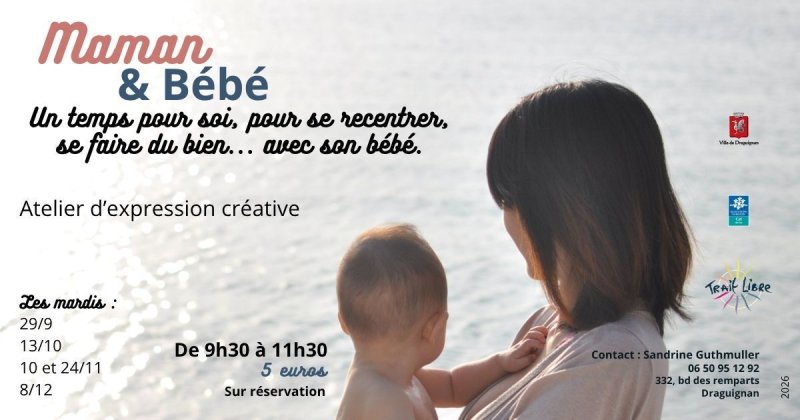 Trait libre - Atelier maman bébé