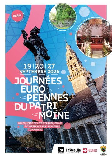 Programme des Journées européennes du patrimoine à Châteaulin