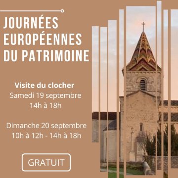 Visite libre du clocher de l'église