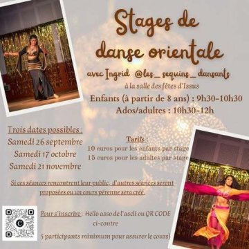 Stages de danses orientales à Issus