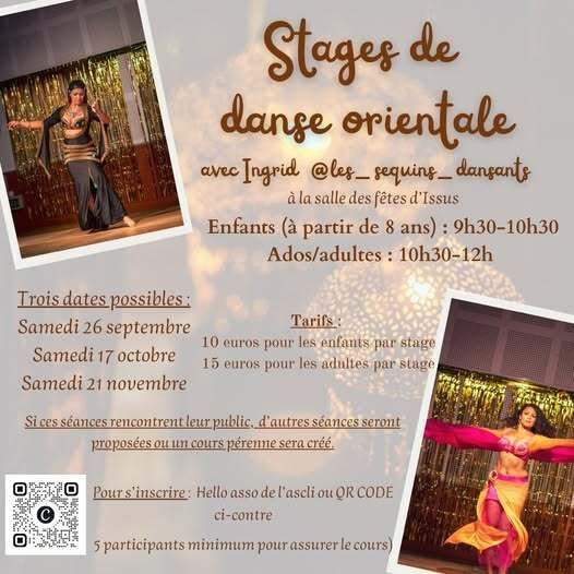 Stages de danses orientales à Issus