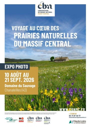 Expo photo "Voyage au coeur des prairies naturelles du Massif central"
