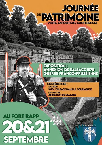 Journée du patrimoine au Fort Rapp