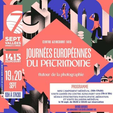 Journées européennes du patrimoine 2026 - Jardin médiéval et balade champ de bataille