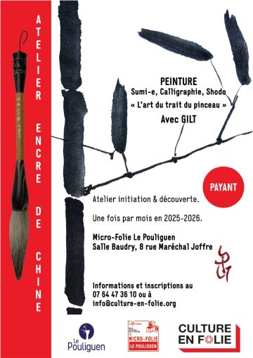 Atelier encre de chine