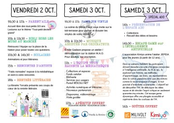 L'équipe raconte la médiathèque