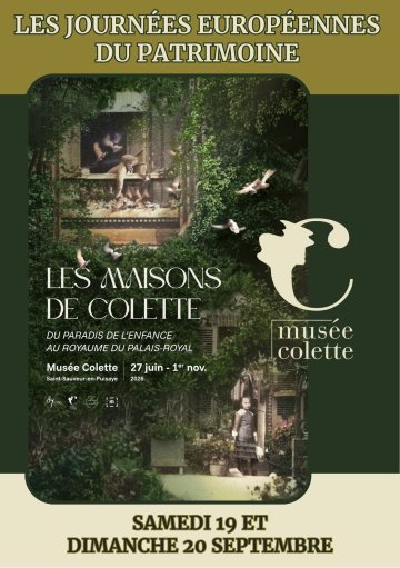 Visite commentée de l’exposition « Les maisons de Colette ». Du paradis de l'enfance au royaume du Palais-Royal.