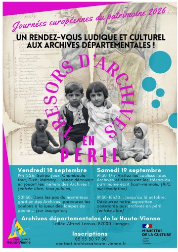 Visite guidée des Archives départementales