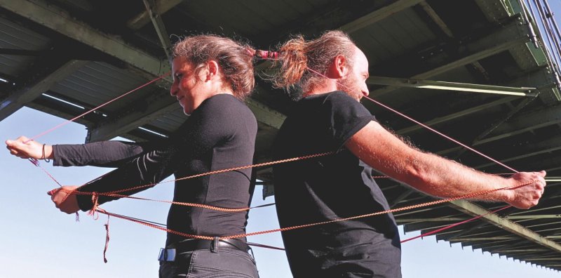 Spectacle Oblique. Cie Le Ventre / Présentation d'une étape de travail