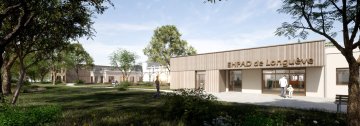 Visite exceptionnelle du chantier de réhabilitation de l'EHPAD de Longuève