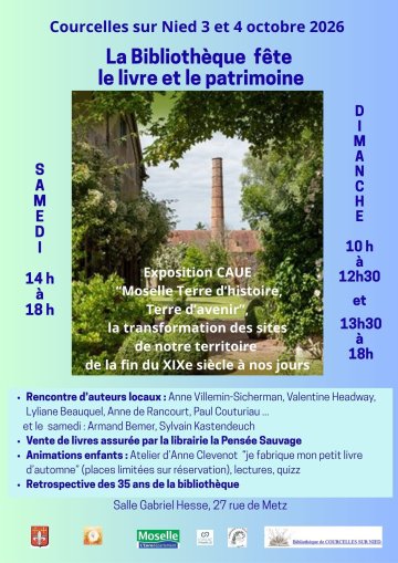 La Bibliothèque fête le livre et le patrimoine