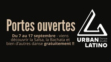 Portes ouvertes du 7 au 17 septembre à Urban Latino Academy