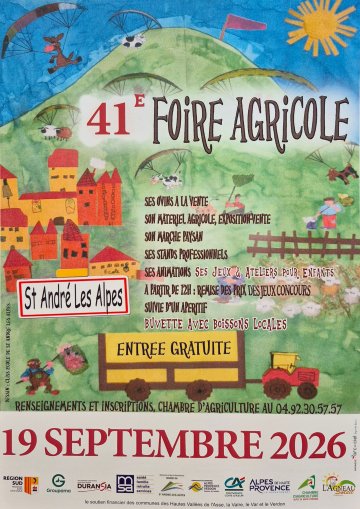 04 - Foire agricole de Saint André les Alpes