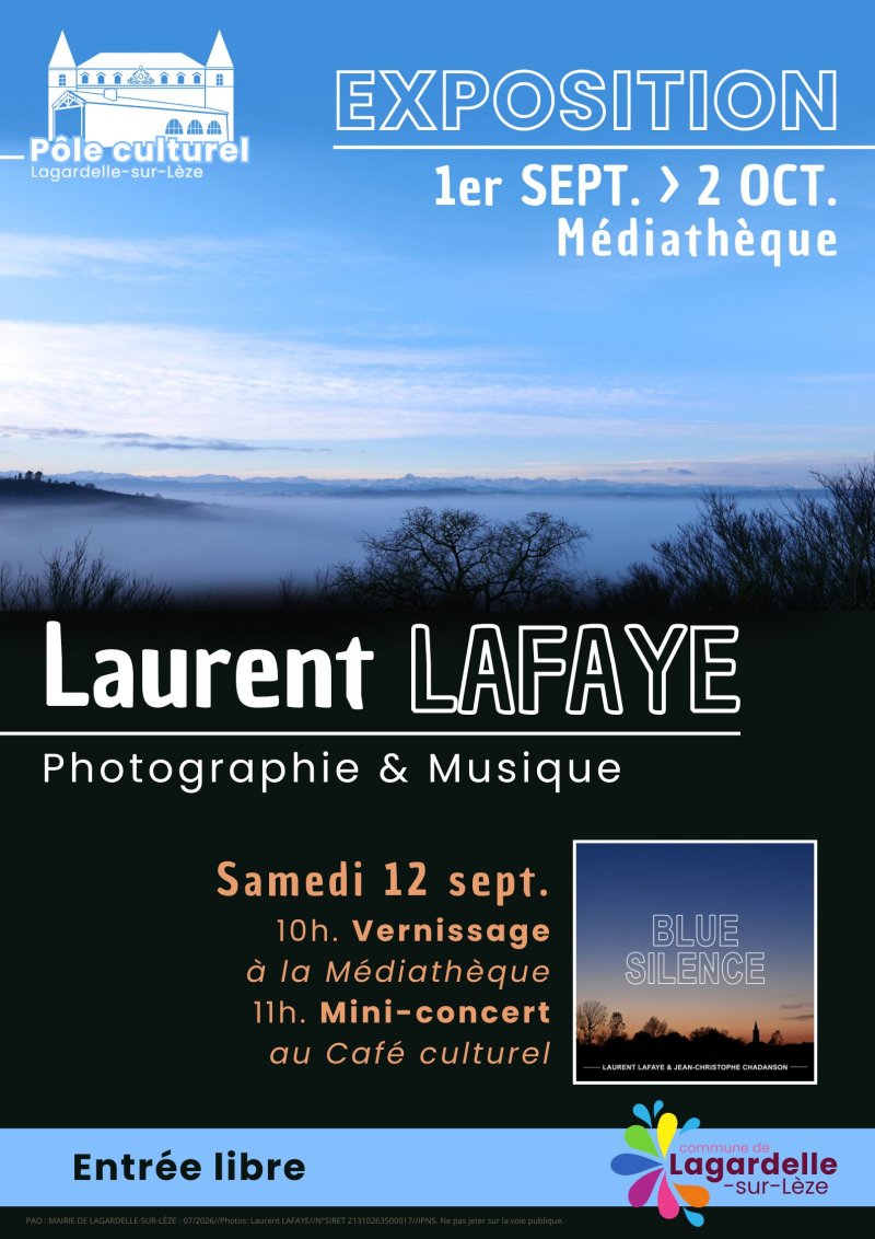 Exposition : Photographie & Musique de Laurent LAFAYE
