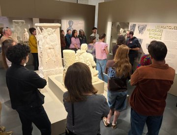 Découverte de l'exposition "Gaulois mais Romains !"