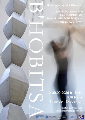 B'HOBITSA - Hommage à Constantin Brâncuși, performance interdisciplinaire
