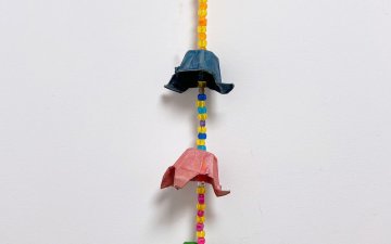 Atelier enfant - Suspension en boîte d'œufs