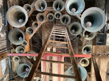 Visite de l'église et de son carillon et expo photos