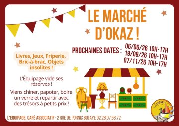 Le Marché d'OKAZ - vente d’objets d’occasion à Bouaye