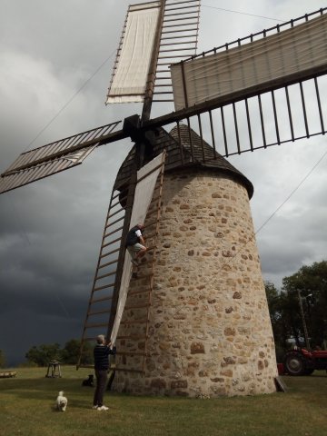 Visite commentée du moulin à vent de Seyrignac