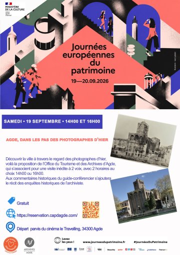Visite commentée : Agde, dans les pas des photographes d’hier
