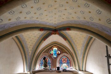 Visite guidée de la sacristie, la salle capitulaire et la chapelle jeune Foucaude dans la cathédrale Saint-Vincent.