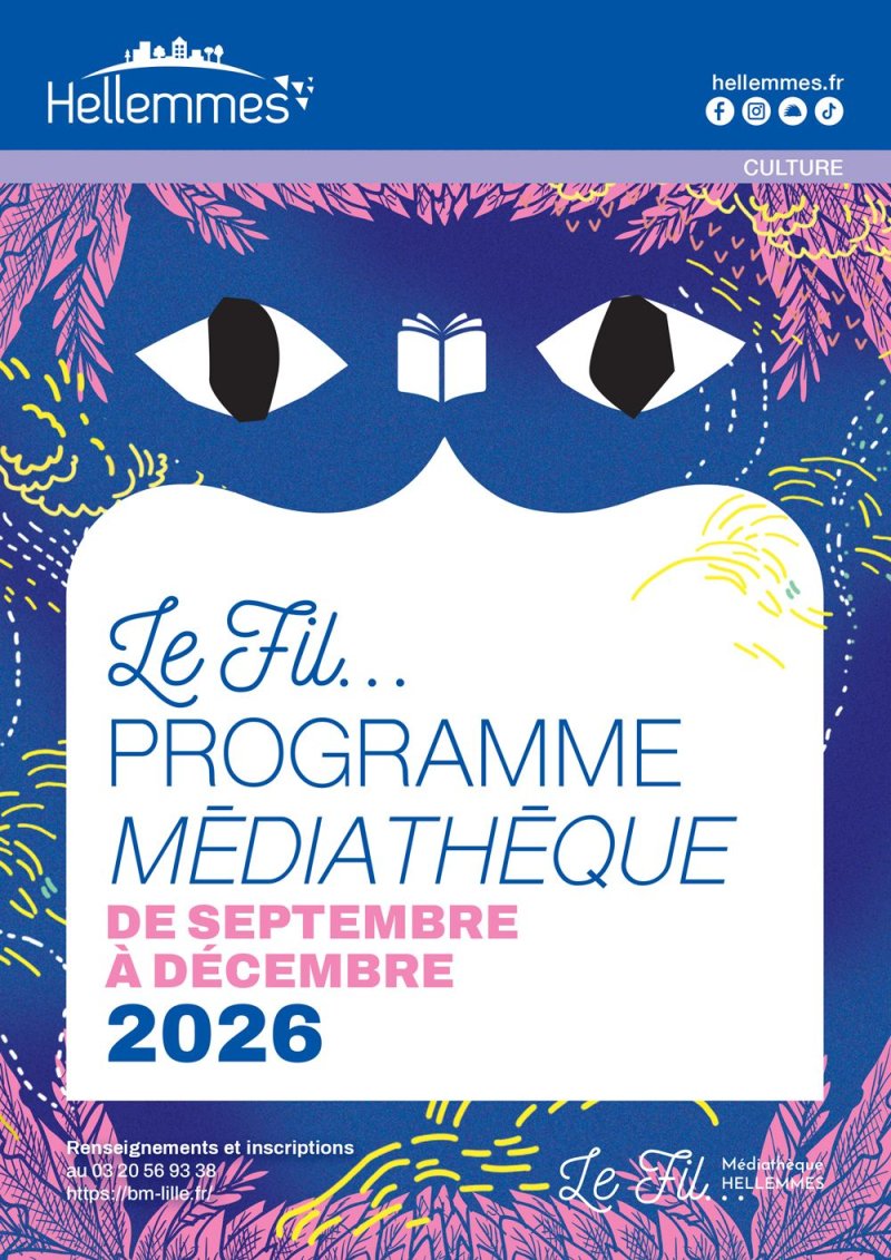 Le Fil, médiathèque - Programme de septembre à décembre