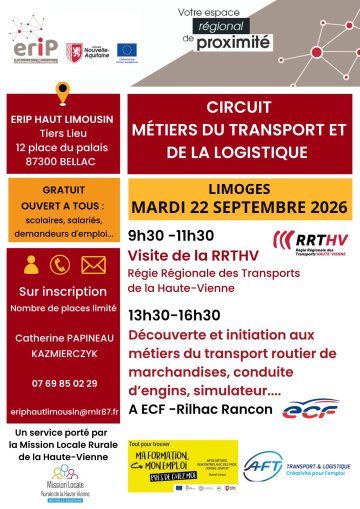 Journée métiers du transport et de la logistique