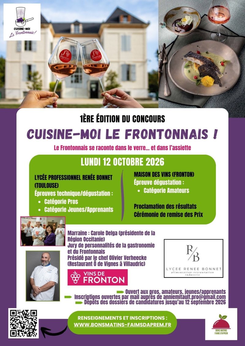 « Cuisine-Moi le Frontonnais » (1ère édition)