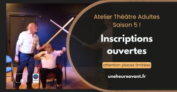 Rejoignez nous pour une année de créativité ! Inscriptions Ateliers théâtre à Limoges