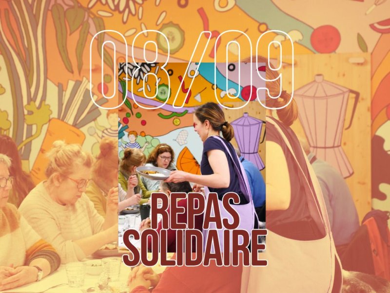 Repas solidaire - Myäm et Grandes Gamelles