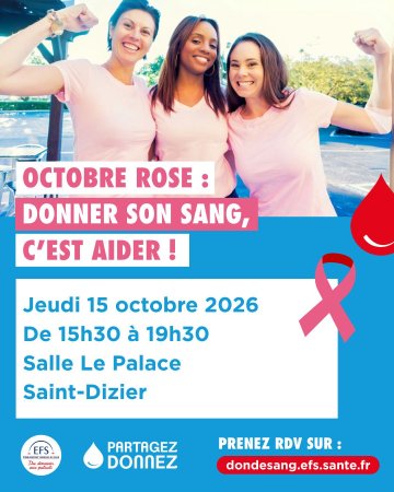 Collecte de sang à Saint-Dizier