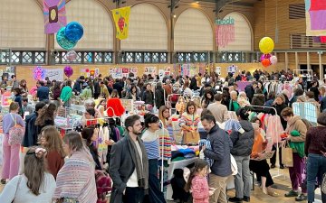 Klin d’œil, 5e édition spéciale Noël du marché de créateur·rices au Carreau du Temple
