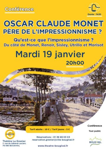 Oscar Claude Monet père de l’impressionnisme ?