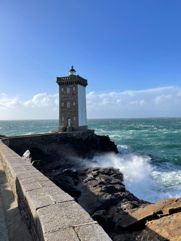 Visite du phare de Kermorvan