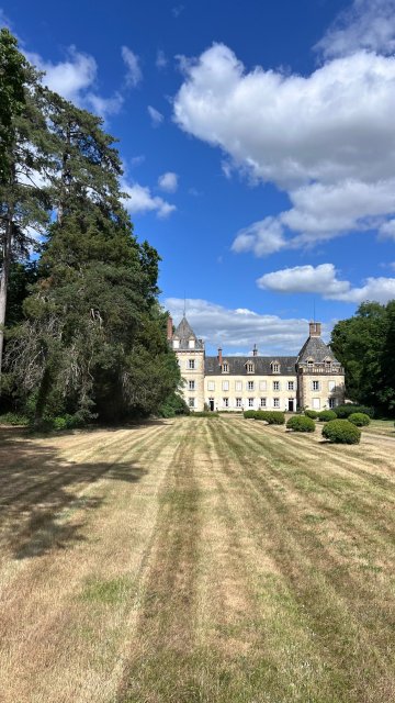 Visite des communs et du parc