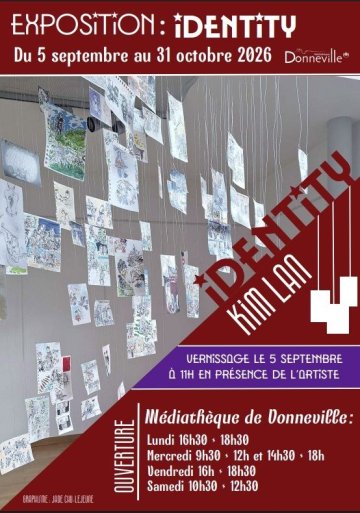 Exposition "Identity" à la médiathèque de Donneville