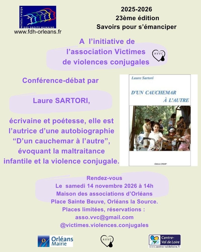 Conférence par Laure Sartori