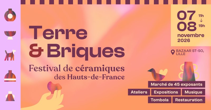 Terre et Briques 2026 - Festival de céramiques
