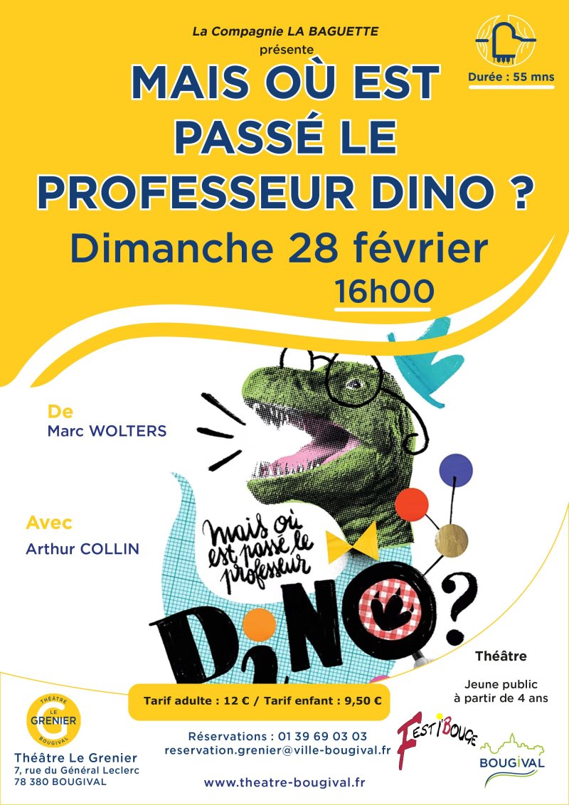 Mais où est passé le professeur Dino ?
