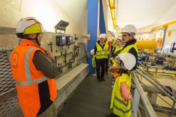 Visite guidée des infrastructures du Syndicat des Eaux d’Île-de-France