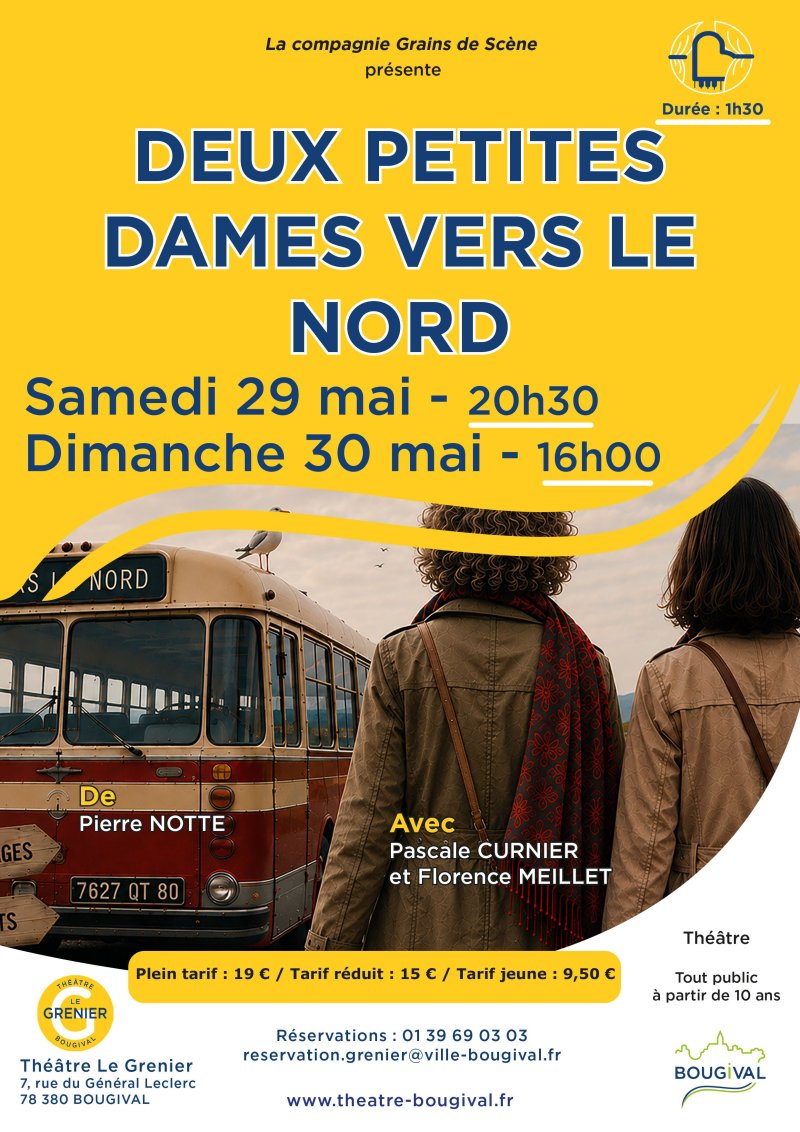 Deux petites dames vers le Nord